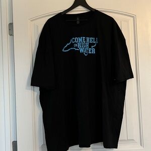 Come Hell Or High Water North Carolina T Shirt 5X